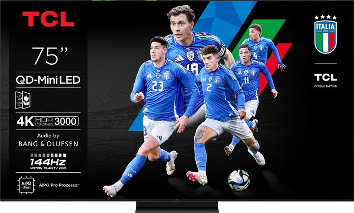Actual product image TCL 75C7K (75", Mini-LED, 4K, 2025)