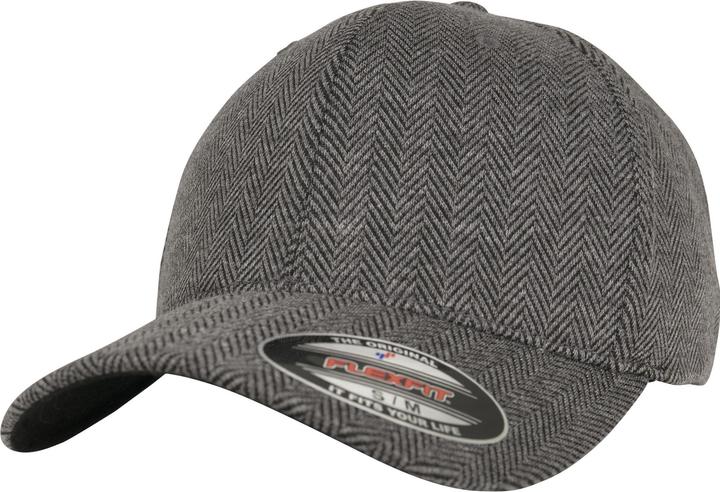 Produktbild Flexfit Fischgrätenmuster Baseballkappe (XL)