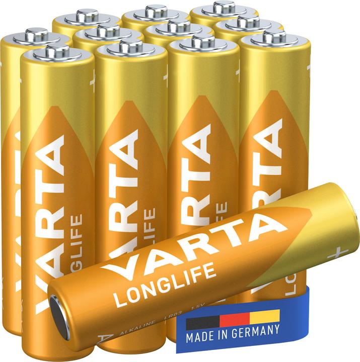Actual product image Varta Longlife (12 pcs., AAA, 1200 mAh)