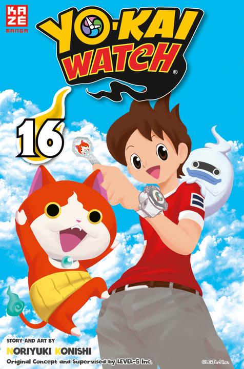 Image du produit Yo-kai Watch – Band 16 (Allemand, Noriyuki Konishi, Etsuko Tabuchi et Florian Weitschies, 2021)