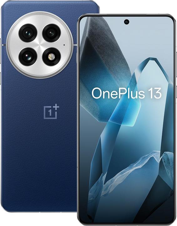 Actual product image OnePlus 13 (512 GB, Midnight Ocean, 6.82", Hybrid Dual SIM + eSIM, 50 Mpx, 5G)