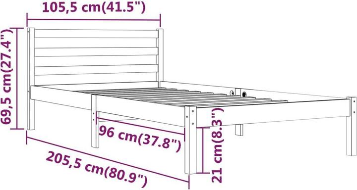 Actual product image VidaXL Kordula (100 x 200 cm)