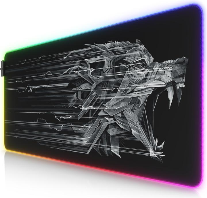 Image du produit Titanwolf Tapis de souris de jeu RGB (XL)
