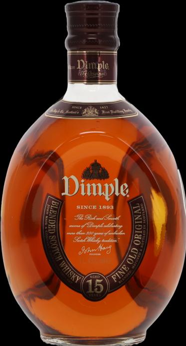 Actual product image Dimple 15 Years (Blended Whisky, 1 x 100 cl)