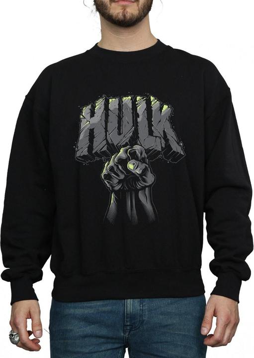 Immagine prodotto Hulk Punch Logo Felpa Uomo (L)