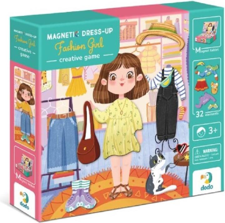 Immagine prodotto Dodo Gioco magnetico - Ragazza di moda - Vestizione - Creatività