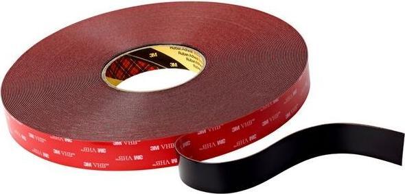 Produktbild 3M ™ VHB™ Klebeband 5952F, Schwarz, 19 mm x 33 m, 1.1 mm (19 mm)