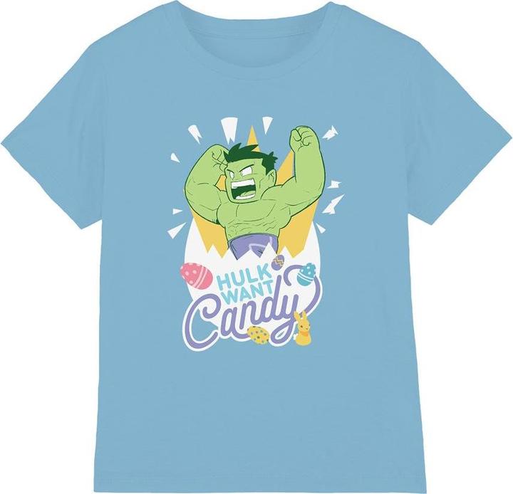 Hulk Want Candy TShirt Ostern