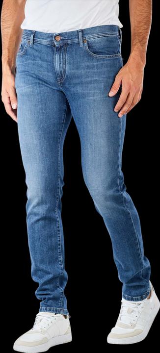 Actual product image Alberto Slim Organic Demim dark blue (W38/L32)