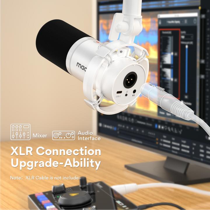 Actual product image Maono PD200XS USB/XLR microphone