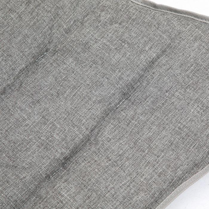 Produktbild Swisshandel24 Campingstuhl tragbar klappbar, max. Belastung 120 kg Grau+ Weiss 88 x 74 x 84 cm
