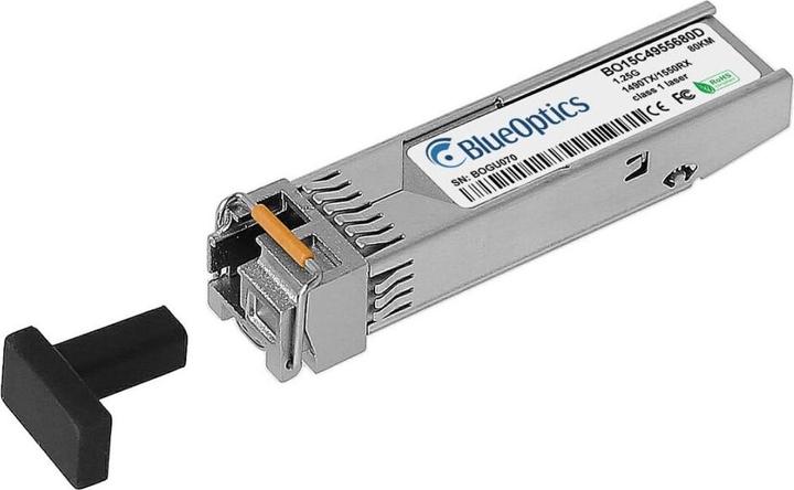 Actual product image BlueOptics Pure Storage SFP-BXU54-80KM-PS Compatible SFP BO15C4955680D