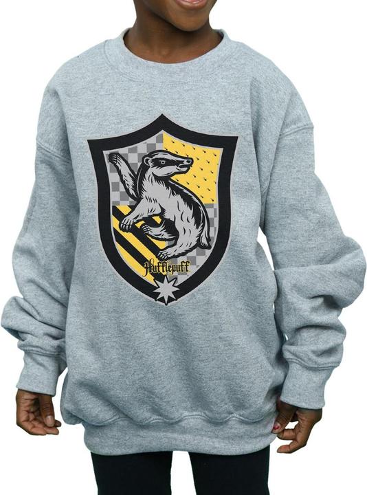 Produktbild Hufflepuff Crest Flat Sweatshirt Mädchen (152, 158)