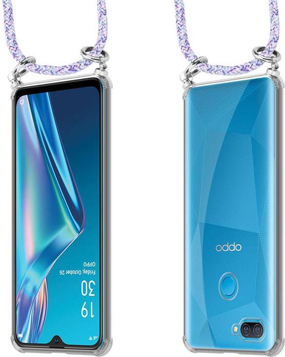 Produktbild Cadorabo TPU Handy Kette SILBER Cover