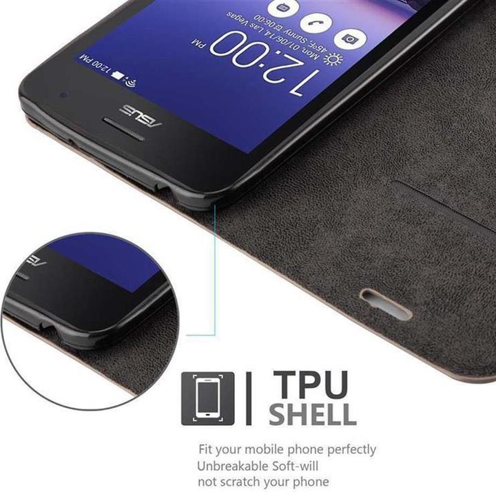 Produktbild Cadorabo Book Invisible Magnet Cover (Asus Zenfone 5 (ZE620KL))