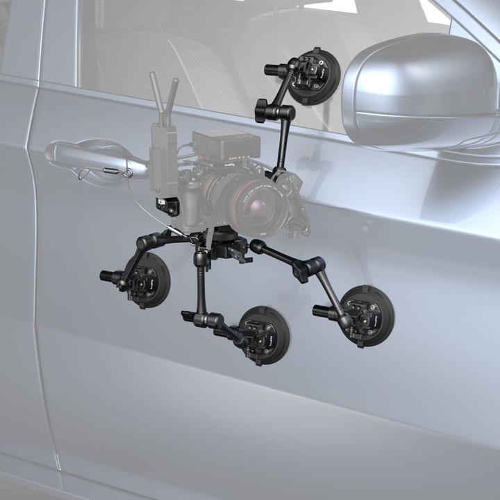 Immagine prodotto SmallRig 3565 Kit di montaggio per telecamera a ventosa a 4 bracci SC 15K (Accessori video vari)