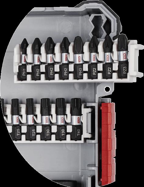Produktbild Bosch Professional Zubehör 36-tlg. Impact Control Schrauberbit-Set (Kreuz Phillips PH M2, Kreuz Phillips PH M1, Kreuz Pozidriv PZ M3, Kreuz Phillips PH M3, Kreuz Pozidriv PZ M2)