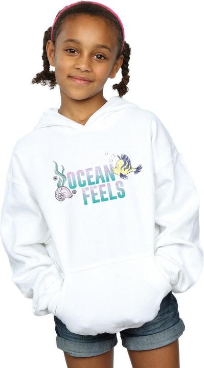 Actual product image Disney Girls The Little Mermaid Ocean Hoodie (128)