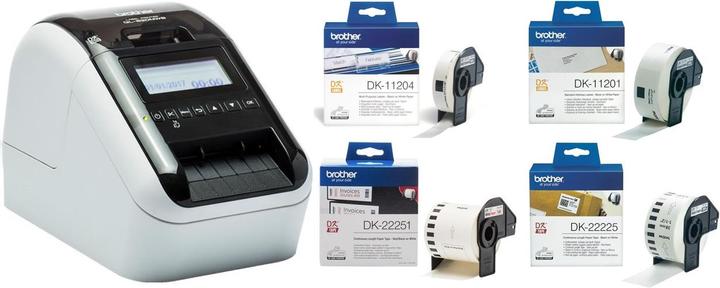 Brother QL-820NWB bundle