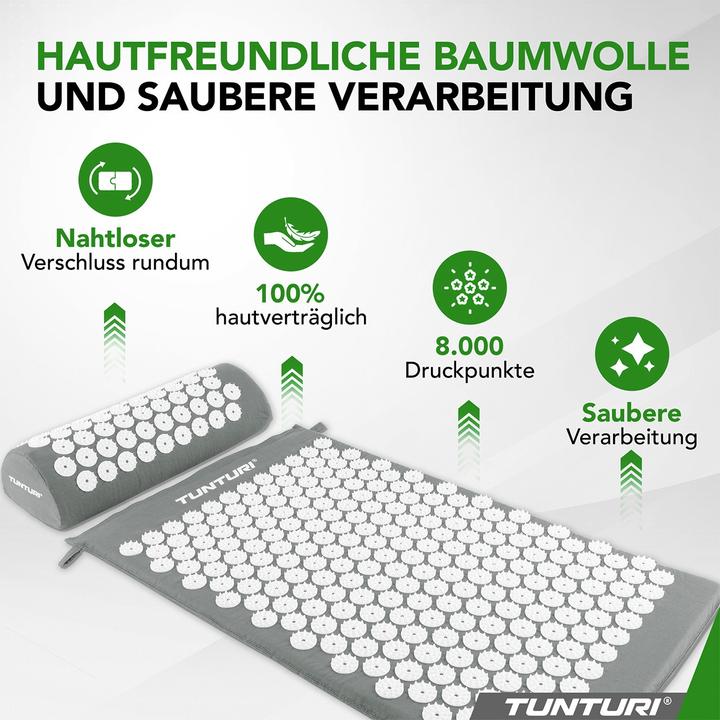 Actual product image Tunturi Acupressure Mat And Pillow