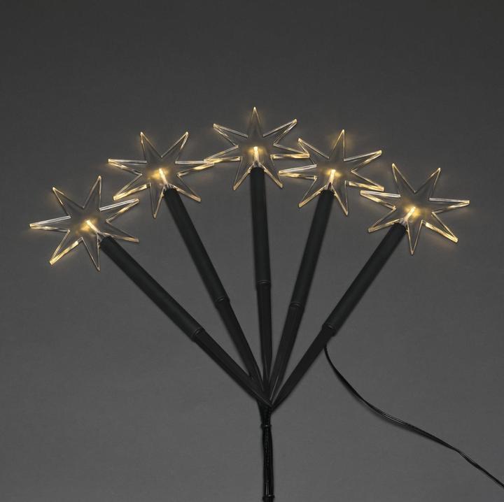 Produktbild Konstsmide LED-Figur Stern 5er Set