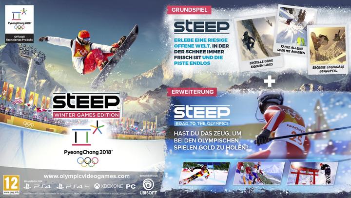 Produktbild Ubisoft Steep - Winter Games Edition (PS4, DE)