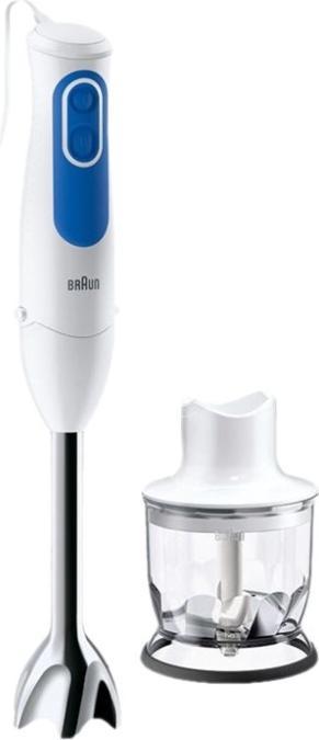 Actual product image Braun Hand Blender MQ 3020 Pesto Hand Blender, 700 W, Number of speeds 2, Chopper, White/Blue