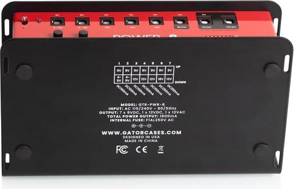 Actual product image Gator GTR-PWR-8-F