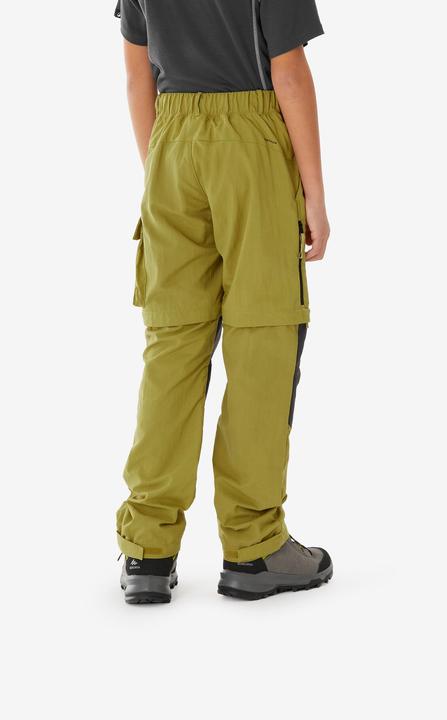 Produktbild Quechua Zip-Off-Hose Kinder Gr. 123–172 Wandern - MH500 khaki (10, 11, 12)