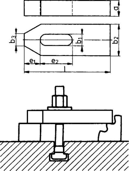 Actual product image Amf Plain clamps