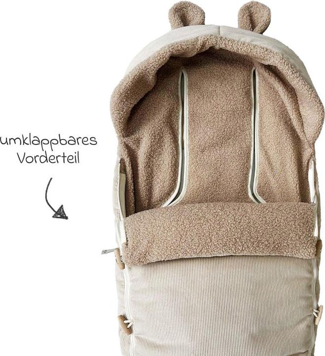 Actual product image Kaiser Fusssäcke für Kinderwagen & Buggys Fleece-Fusssack Hau Kea für Kinderwagen &