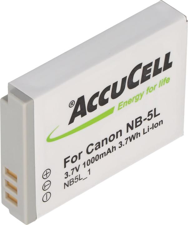 Actual product image Canon Battery NB-5L Digicam IXY 900 IS (Rechargeable battery)