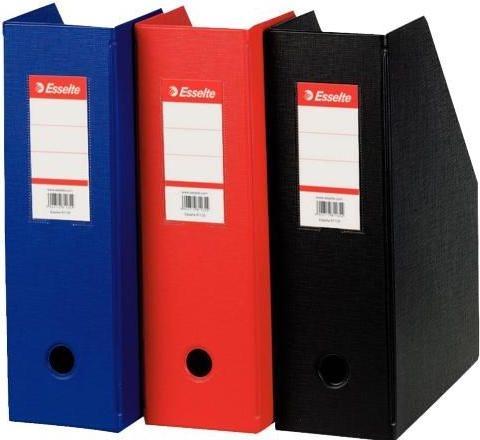Immagine prodotto Dymo Cartella Esselte standard, A4, cartone, nero (L)100 mm con pellicola in PVC saldata, pieghevole (A4)