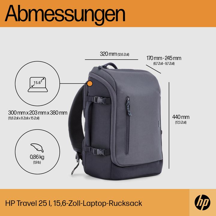 Actual product image HP Travel (25 l)