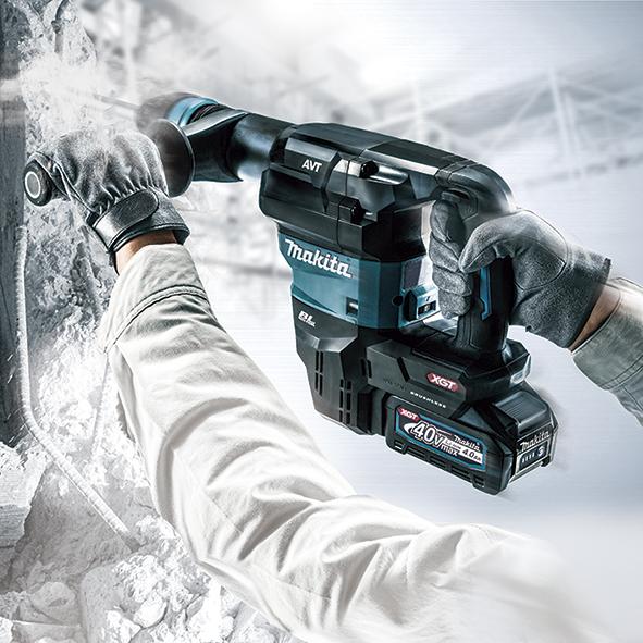 Immagine prodotto Makita XGT HM001GZ02 Batteria Scalpello Martello 40VMAX (Batteria ricaricabile, 40 V)