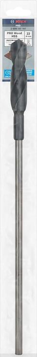 Actual product image Bosch Professional Zubehör PRO Wood HSS installation drill bit, 22 x 100 x 400 mm (22 mm)