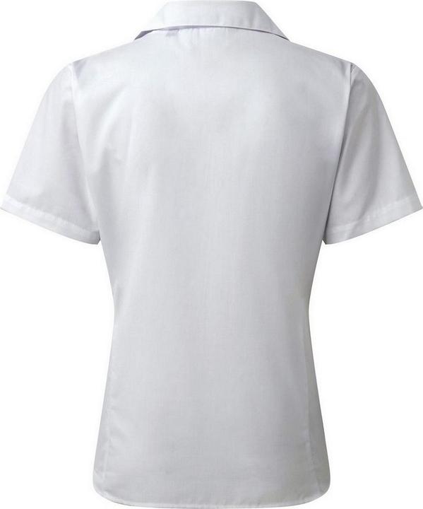Actual product image Premier Short sleeve poplin blouse work shirt (32)