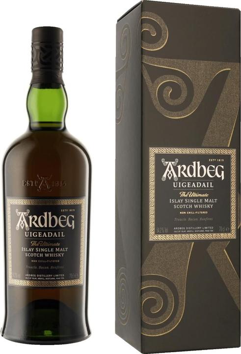 Ardbeg Uigeadail (Single Malt, Scotch Whisky, 1 x 70 cl)