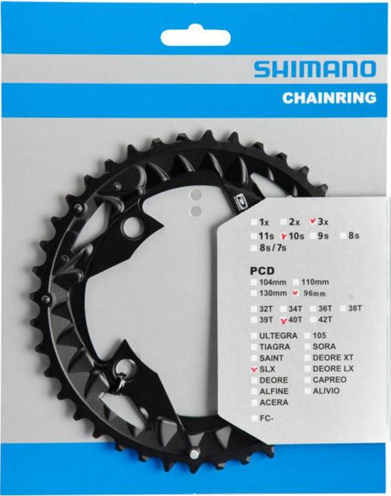 Produktbild Shimano SLX FC-M672/FC-M622 Kettenblatt AN 96 mm (30)