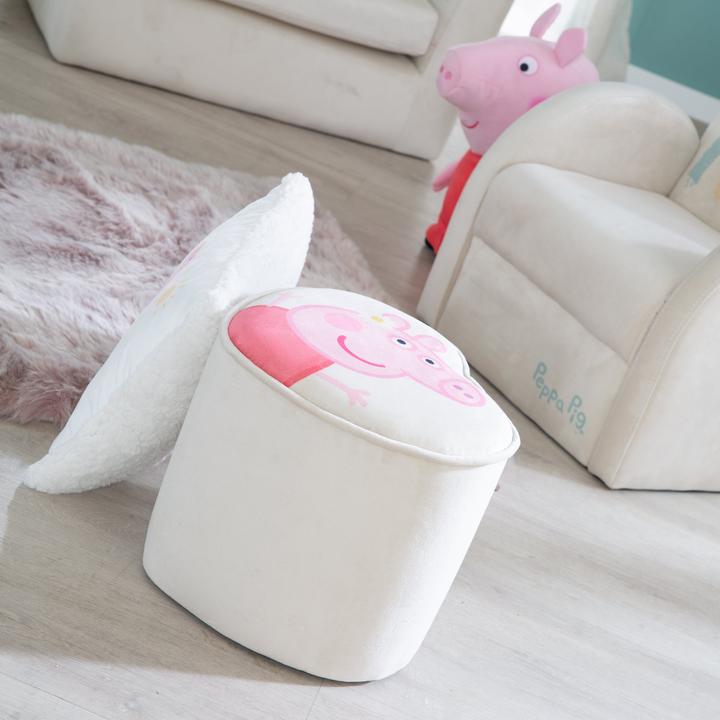 Immagine prodotto Roba Sgabello per bambini a forma di cuore di Peppa Pig (Divano per bambini)