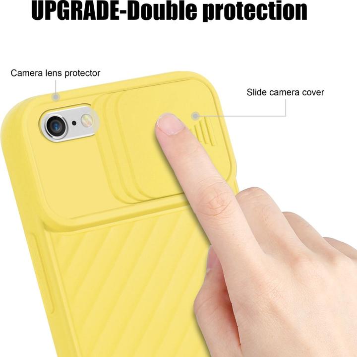 Immagine prodotto Cadorabo Cover in TPU con protezione della fotocamera (Apple iPhone 6)