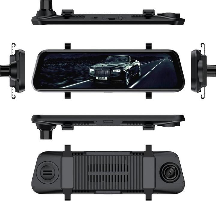 Image du produit MBG Line Enregistreur vidéo miroir HS900 Pro Sony (Microphone intégré, Écran intégré, Bluetooth, WiFi, QHD)
