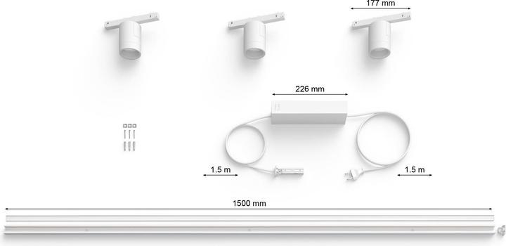Immagine prodotto Philips Hue Perifo Basis Set (1530 lm)