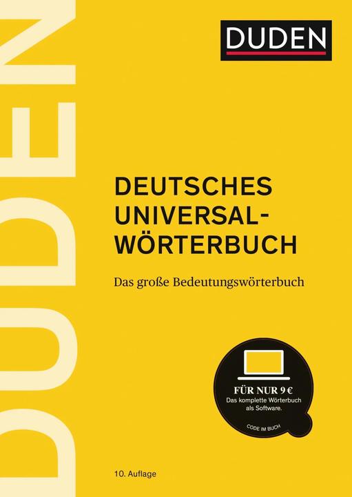 Actual product image Duden – Deutsches Universalwörterbuch (German, 2023)