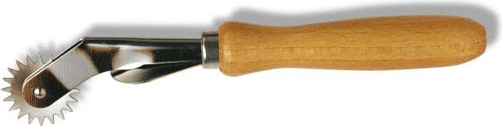 Immagine prodotto Prym Rotella copiativa manico in legno, ruota dentata 16 cm, sacchetto di carta 1 pezzo, legno, metallo