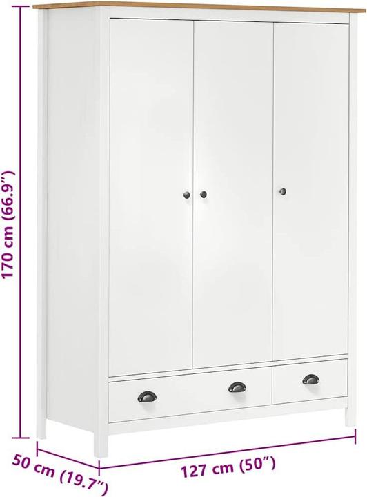 Immagine prodotto VidaXL Oenone (127 x 50 x 170 cm)