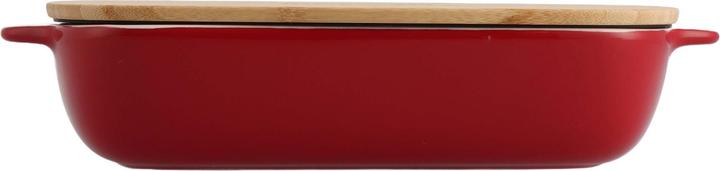 Image du produit KitchenAid couvre-joint avec couvercle bamboe - large - keizer rood