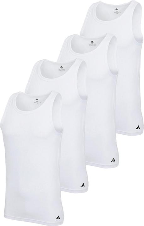 Immagine prodotto adidas Confezione da 4 canottiere in cotone Active Flex (M)