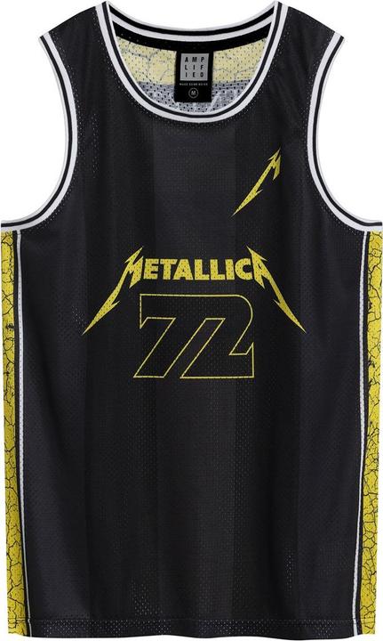 Immagine prodotto Amplified Seventy Two Maglia da Pallacanestro Metallica Uomo (M)