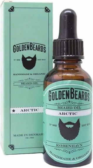 Actual product image Golden Beards Organic Beard Oil ARCTIC (30 ml)
